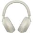 Sony Wireless Noise Canceling Bluetooth Headphone, Magnificent Sound, 30 Hour Battery Life, 32.81 ft Effective Range, 2.4 GHz Band Frequency, Detachable Cord, Closed Dynamic - Silver